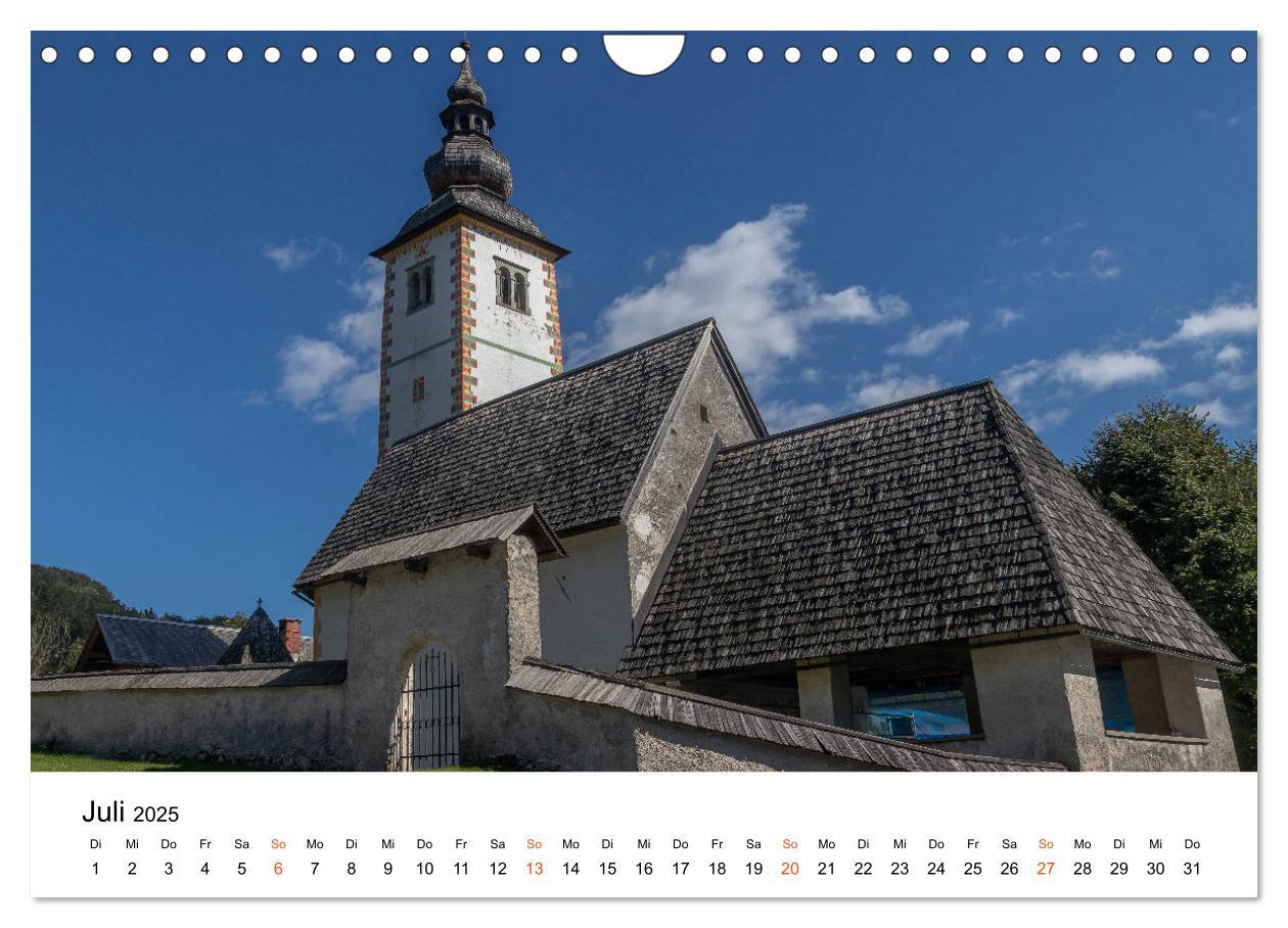 Bild: 9783435152384 | Oberkrain und Triglav-Nationalpark (Wandkalender 2025 DIN A4 quer),...