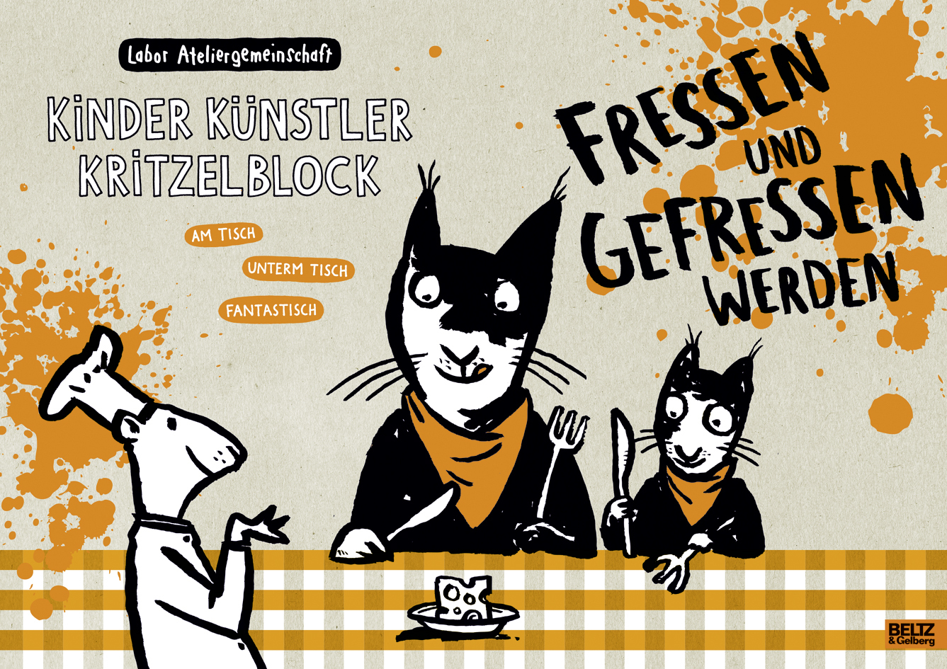 Cover: 4019172600037 | Kinder Künstler Kritzelblock - Fressen und gefressen werden | Buch