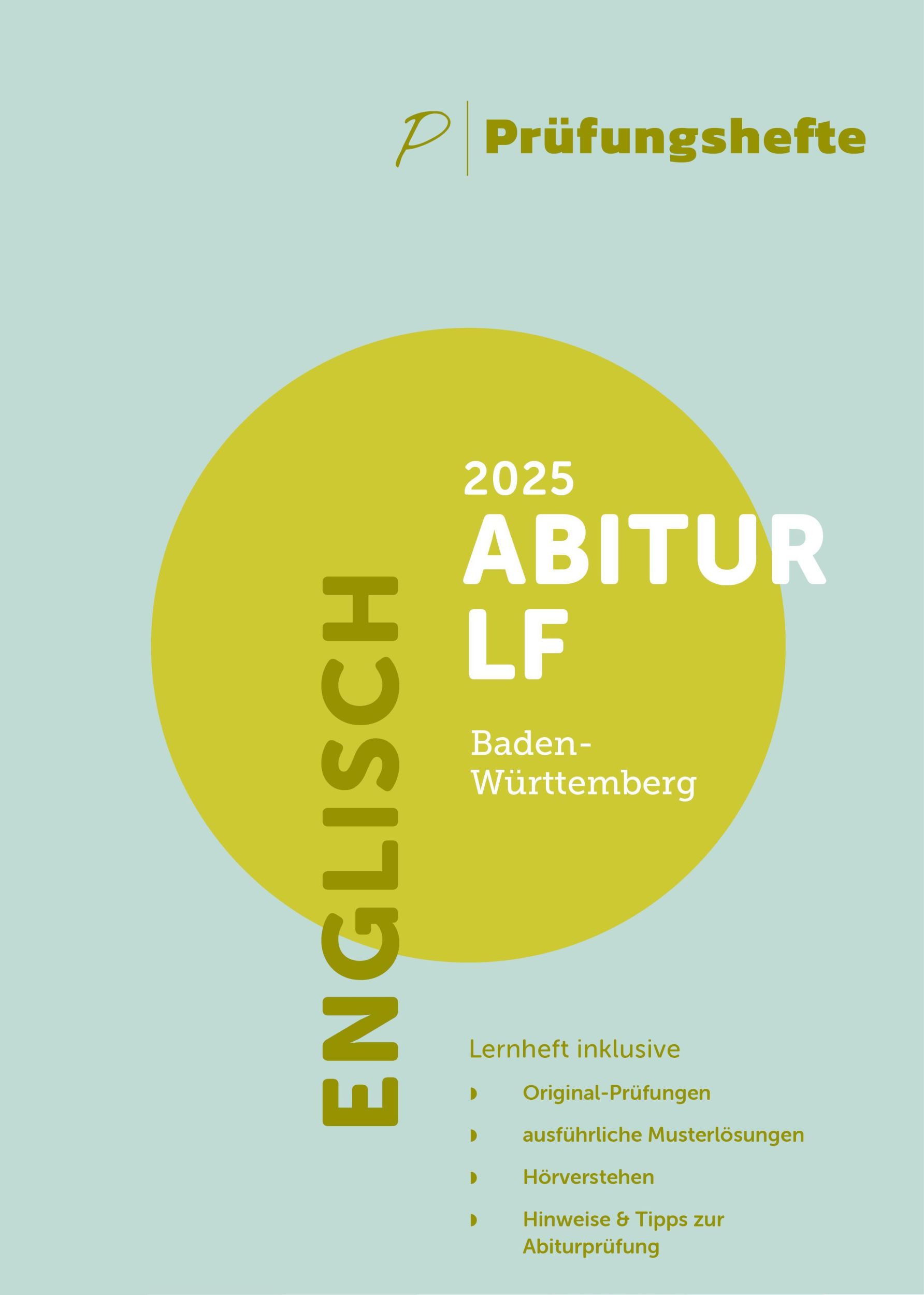 Cover: 9783911046558 | Prüfungsheft - 2025 Englisch Abitur Leistungsfach -...