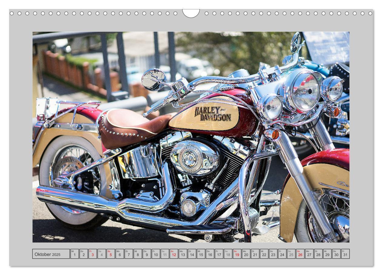 Bild: 9783383949838 | Vintage Bikes. Traumhafte Motorrad-Oldies (Wandkalender 2025 DIN A3...