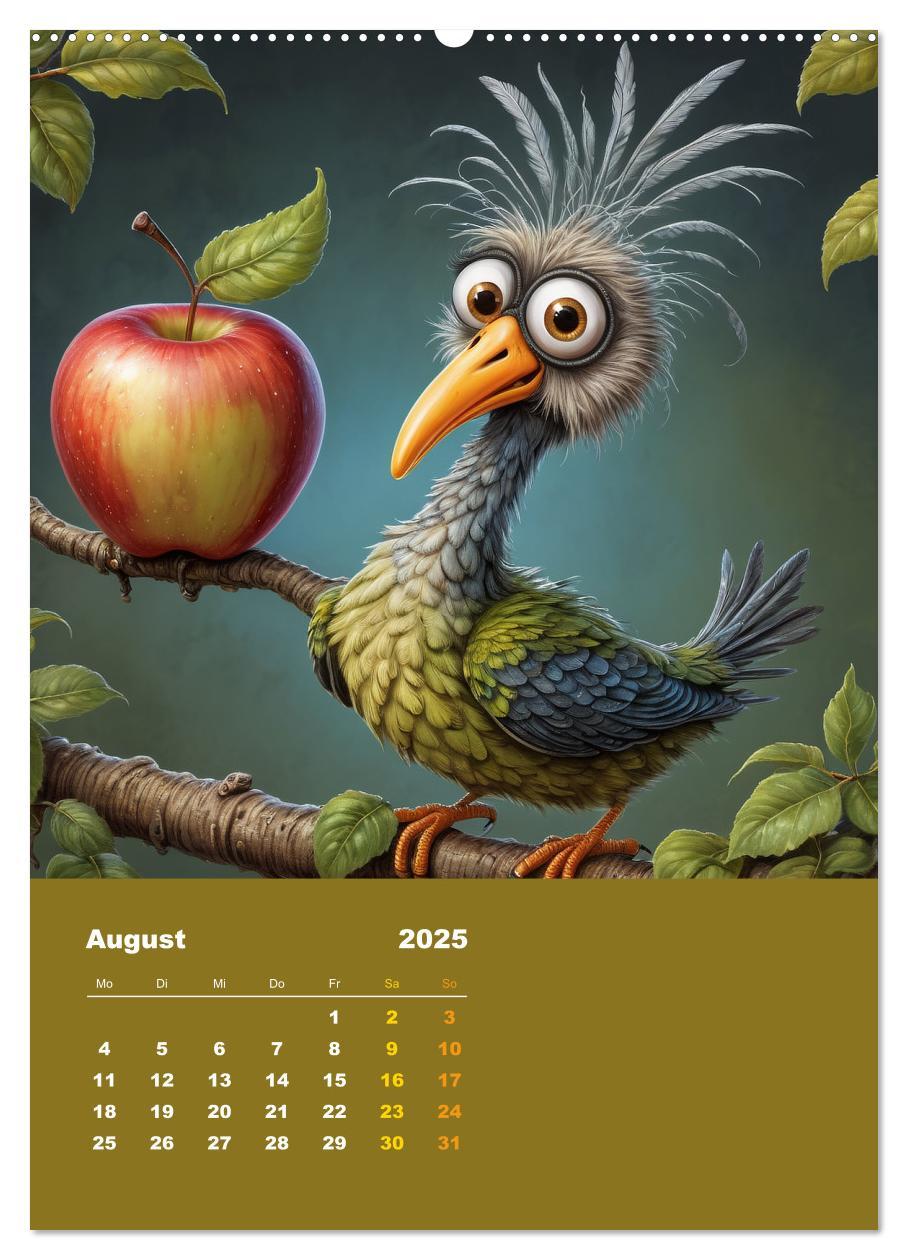 Bild: 9783457150290 | Diese schrägen Vögel (Wandkalender 2025 DIN A2 hoch), CALVENDO...