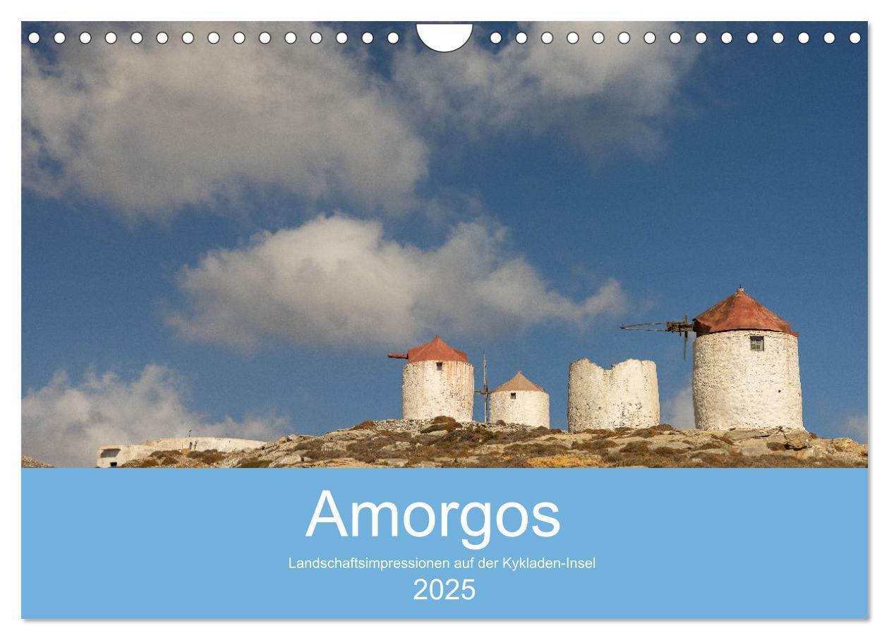 Cover: 9783435000500 | Amorgos - Kykladenimpressionen (Wandkalender 2025 DIN A4 quer),...