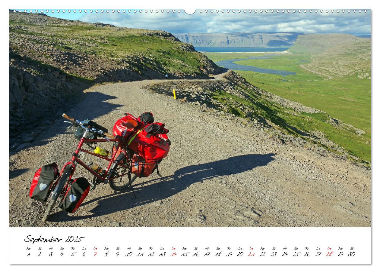 Bild: 9783435551712 | Abenteuer Radreisen (Wandkalender 2025 DIN A2 quer), CALVENDO...