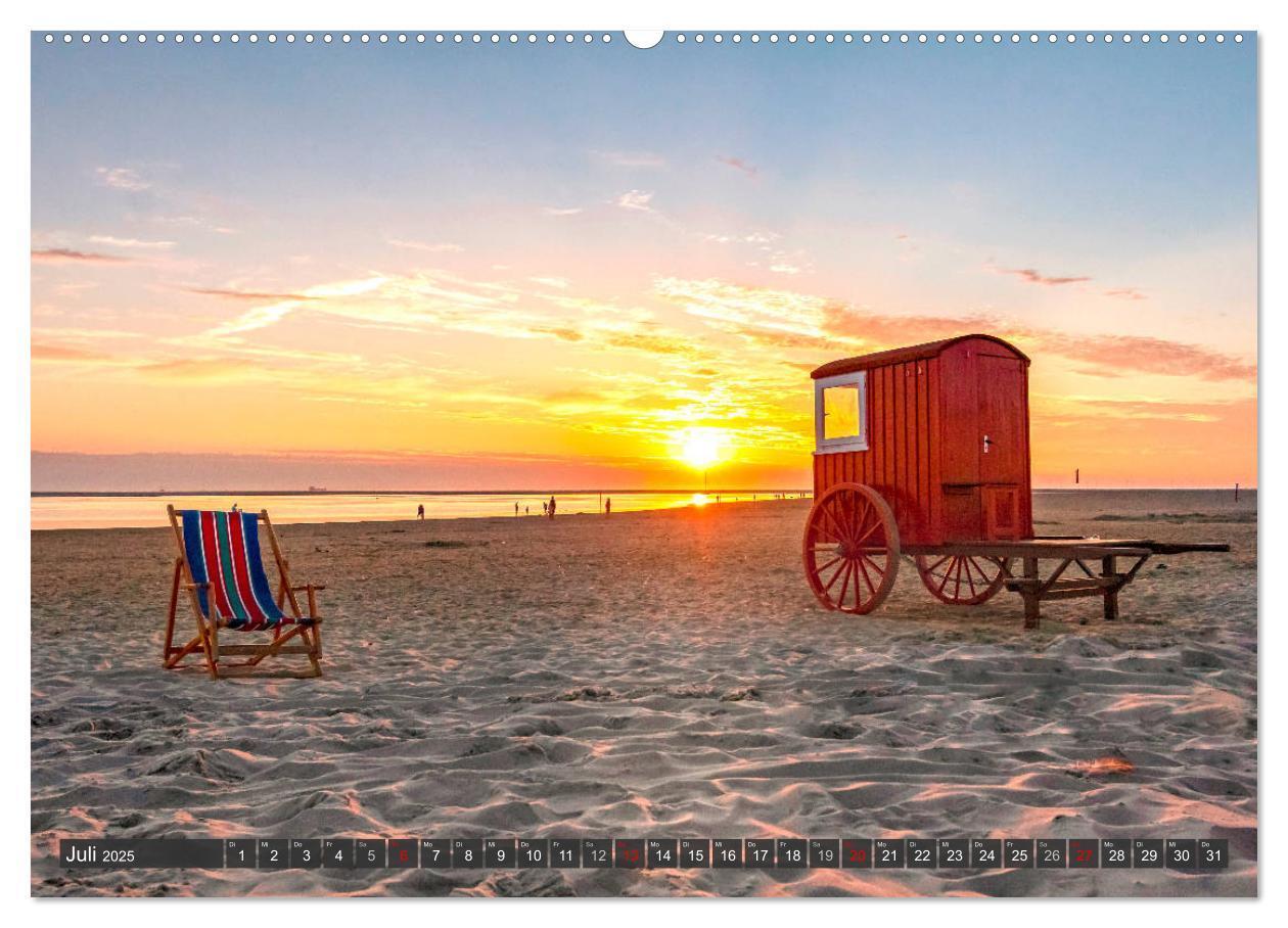 Bild: 9783383785559 | Bezaubernde Farbspiele am Meer (Wandkalender 2025 DIN A2 quer),...