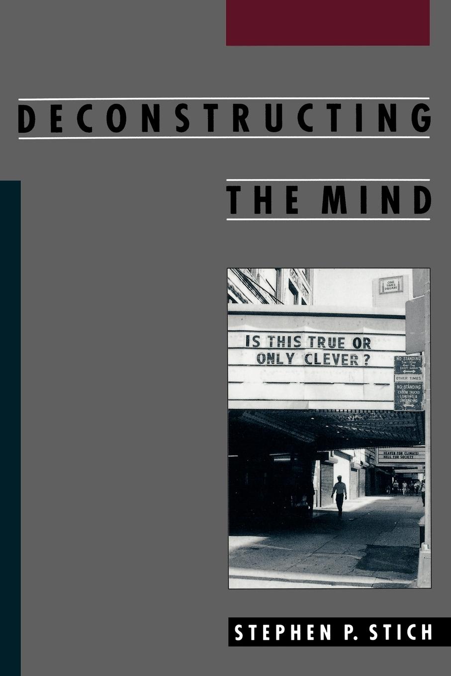 Cover: 9780195126662 | Deconstructing the Mind | Stephen P. Stich | Taschenbuch | Englisch