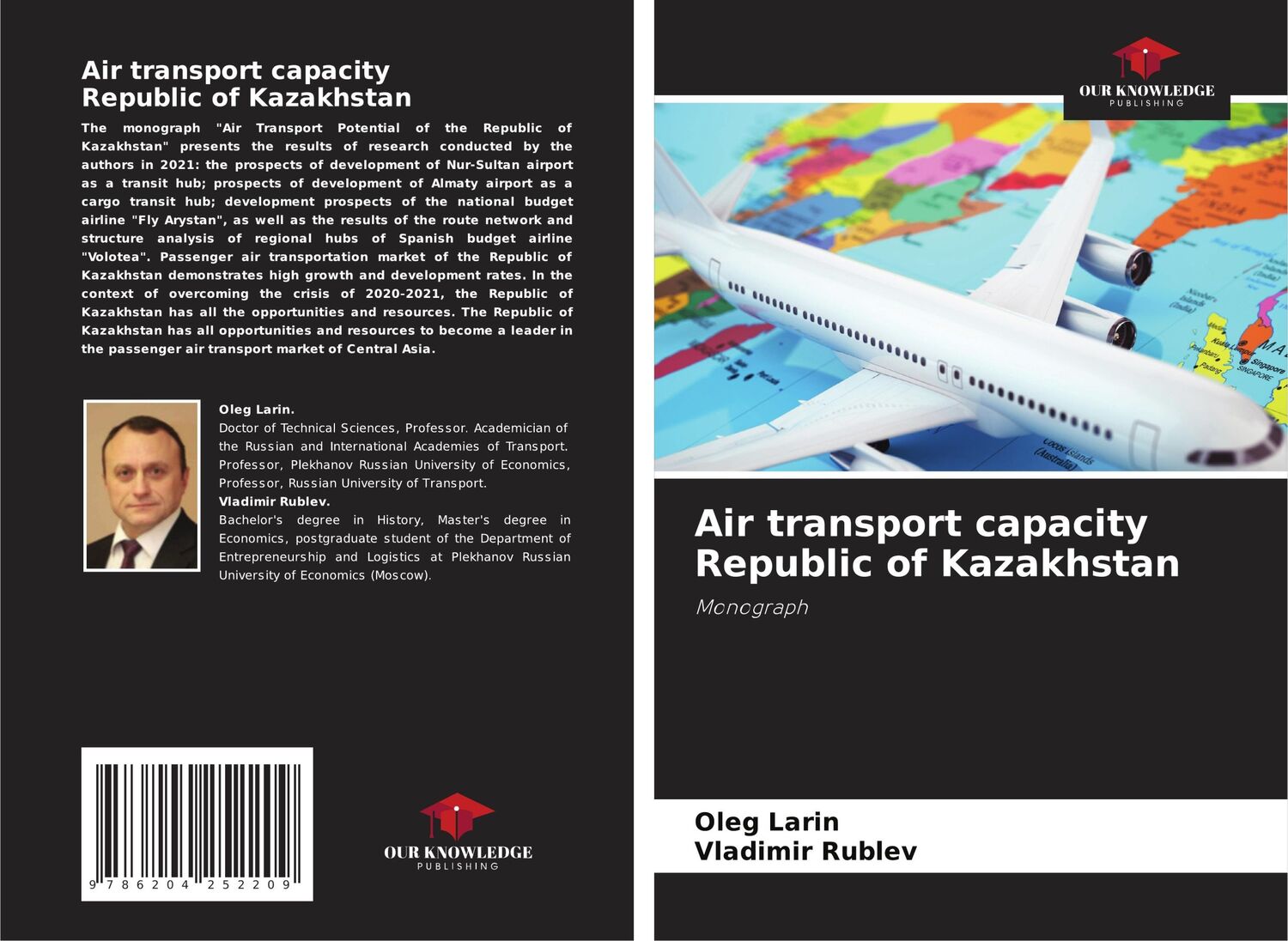 Cover: 9786204252209 | Air transport capacity Republic of Kazakhstan | Monograph | Buch