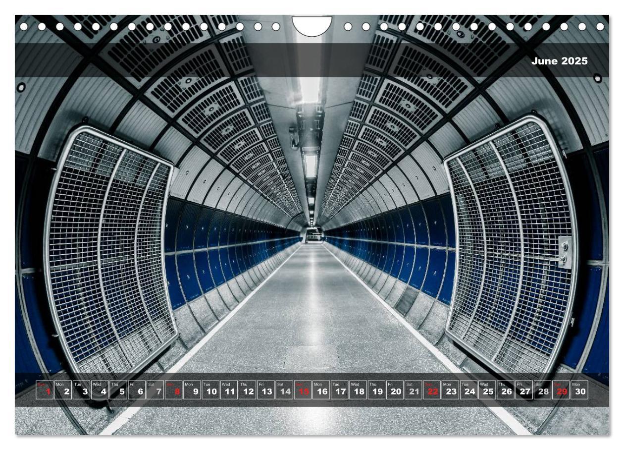 Bild: 9781325952113 | More London Underground 2025 (Wall Calendar 2025 DIN A4 landscape),...