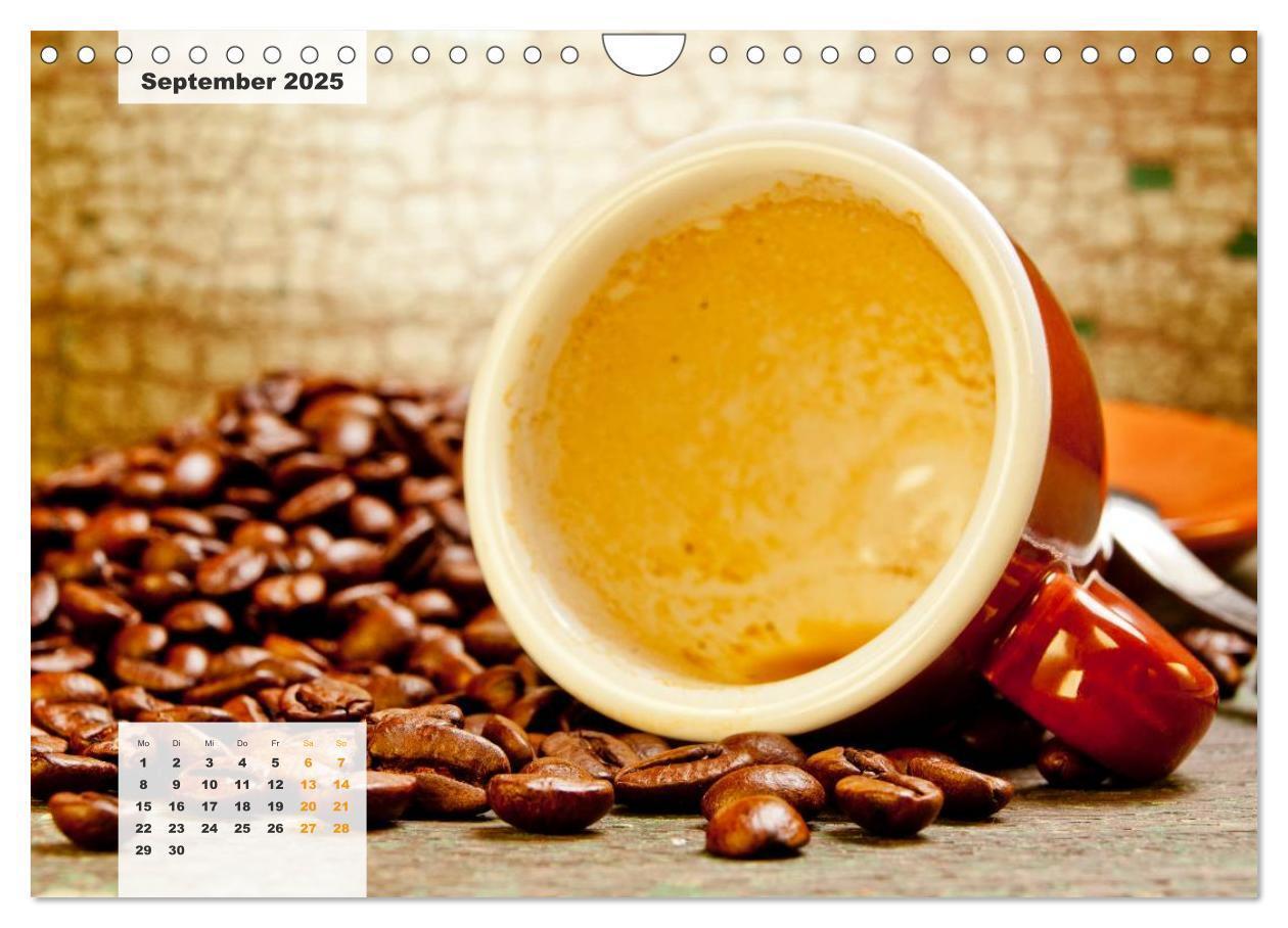 Bild: 9783435811984 | KAFFEE 2025 (Wandkalender 2025 DIN A4 quer), CALVENDO Monatskalender