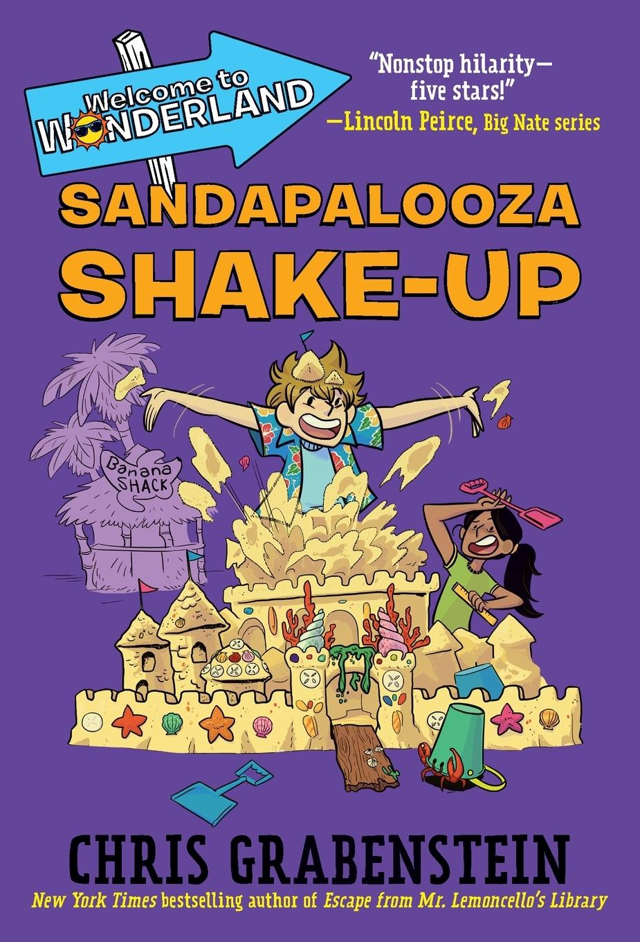 Cover: 9781524717599 | Welcome to Wonderland #3 | Sandapalooza Shake-Up | Chris Grabenstein