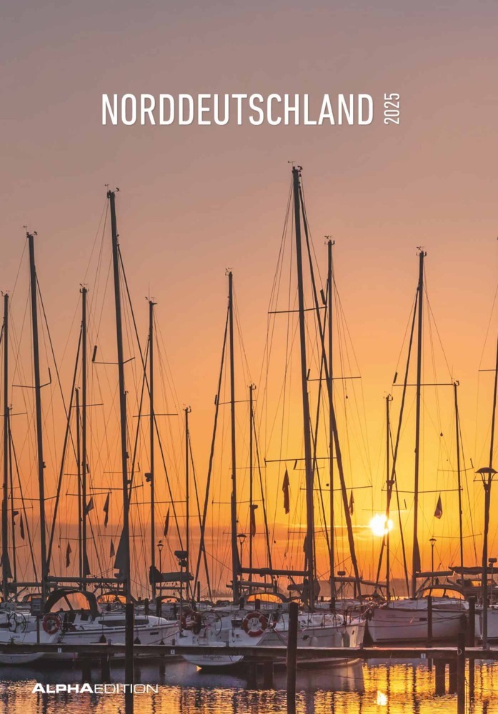 Cover: 4251732341152 | Alpha Edition - Norddeutschland 2025 Bildkalender, 23,7x34cm,...