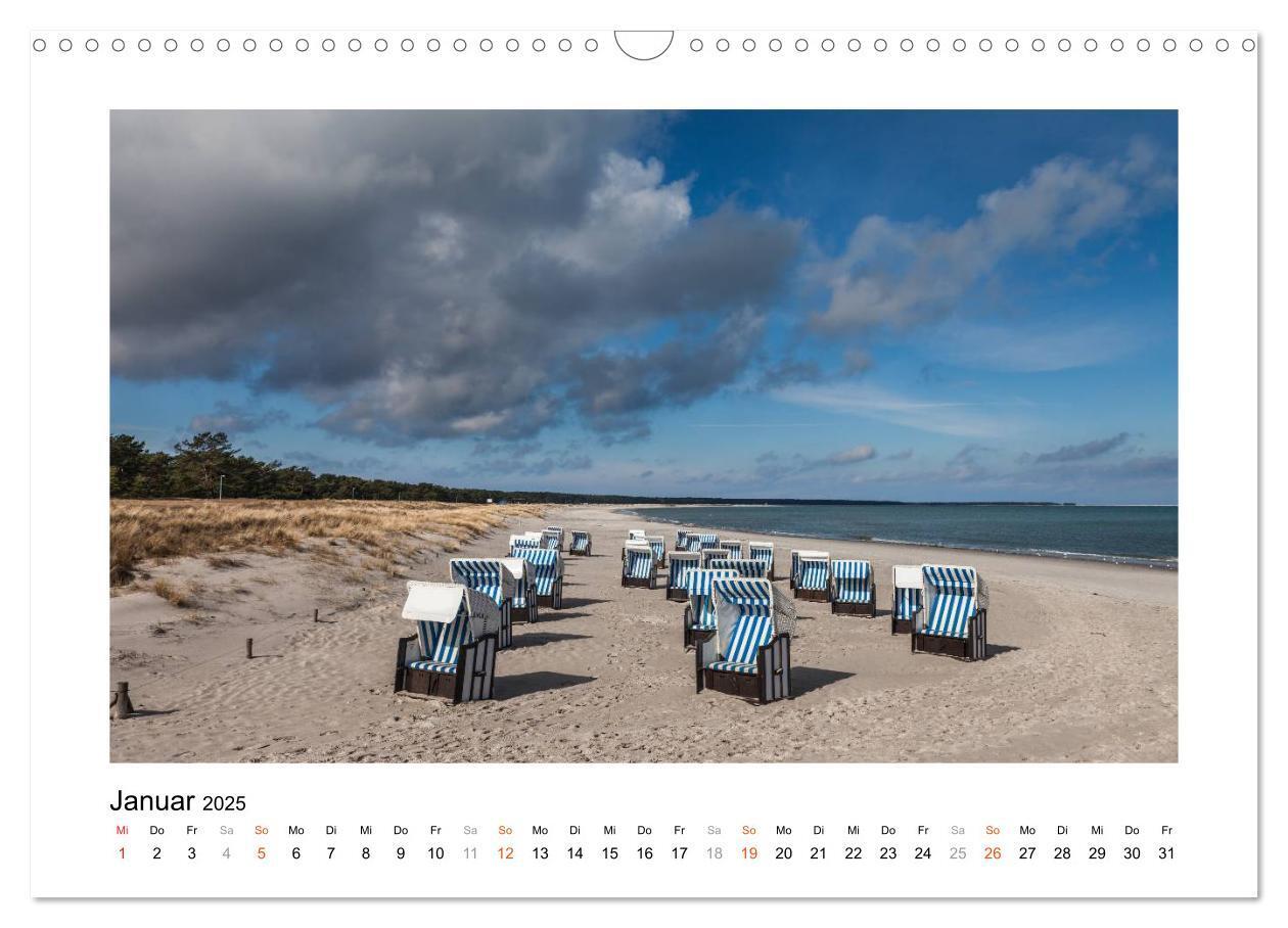 Bild: 9783435571703 | Strandkorb Idylle (Wandkalender 2025 DIN A3 quer), CALVENDO...