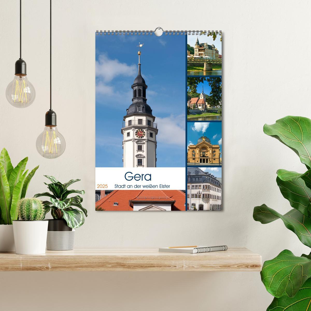 Bild: 9783435941568 | Gera - Stadt an der weißen Elster (Wandkalender 2025 DIN A3 hoch),...