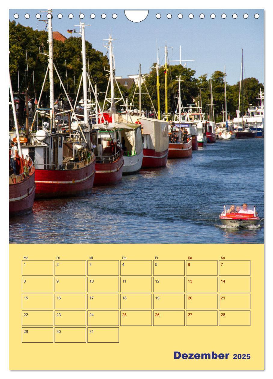 Bild: 9783435881901 | Sehnsuchtsort Warnemünde (Wandkalender 2025 DIN A4 hoch), CALVENDO...