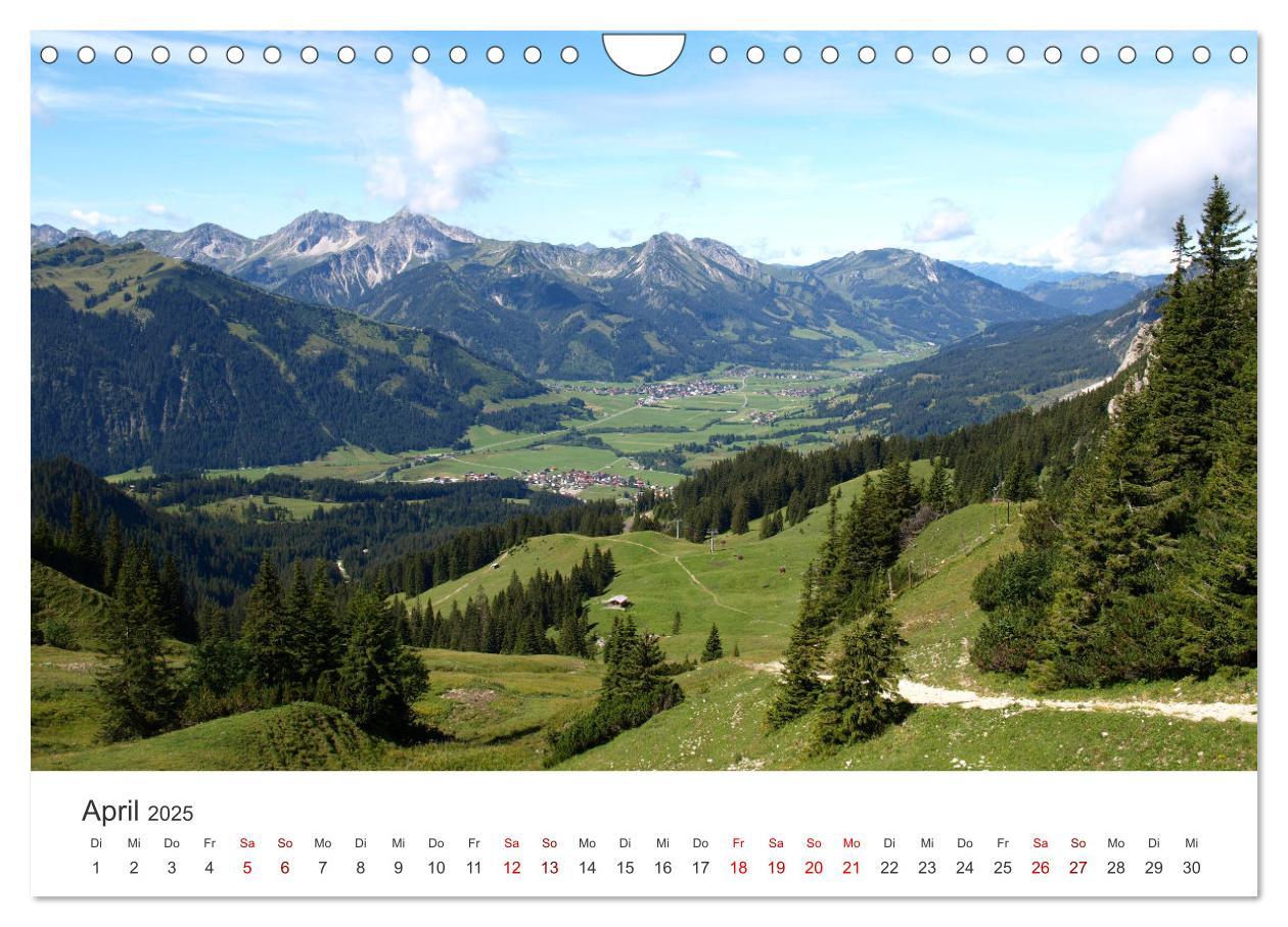 Bild: 9783383989759 | Bergerlebnisse im Tannheimer Tal (Wandkalender 2025 DIN A4 quer),...