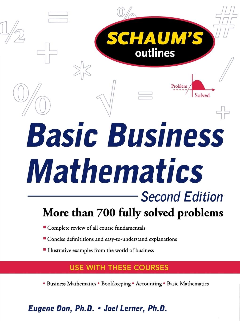 Cover: 9780071611589 | SO BSC BUSINESS MATH 2E REV | Lerner | Taschenbuch | Englisch | 2009