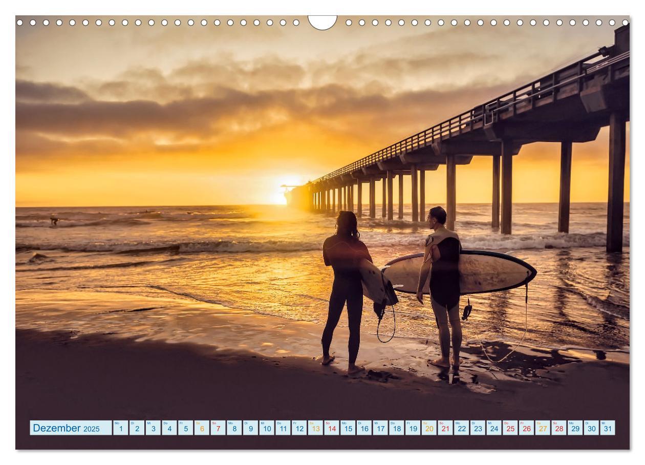 Bild: 9783383931208 | Surfen - einfach cool (Wandkalender 2025 DIN A3 quer), CALVENDO...