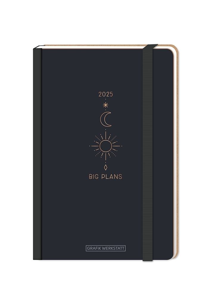 Cover: 9783986360832 | Terminplaner Letterart 2025 Big Plans | Terminplaner Hardcover | 2025