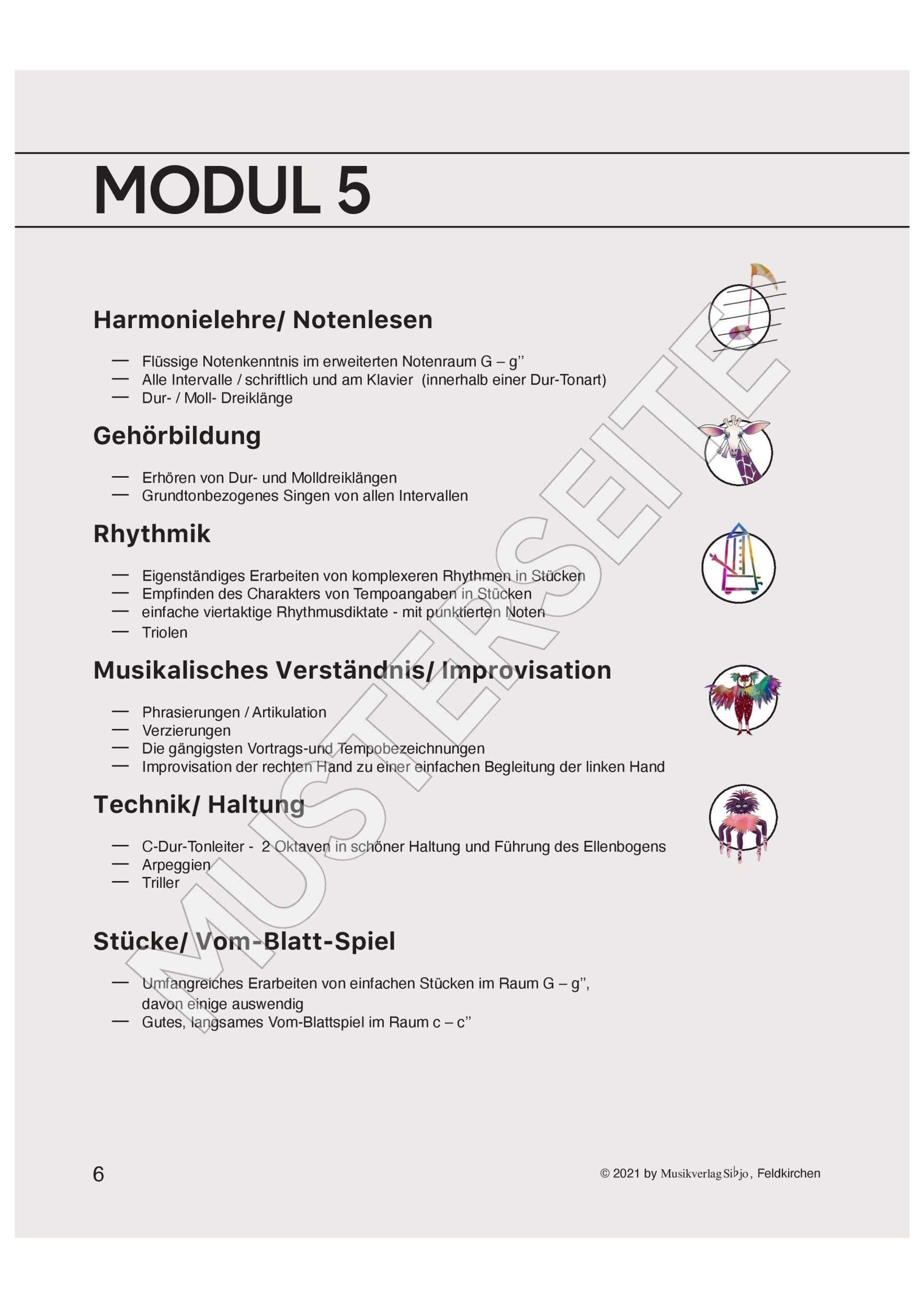 Bild: 9790900012647 | Klavierschule OH! Modul 5 | Lernkonzept in 6 Modulen | Johanna Aae