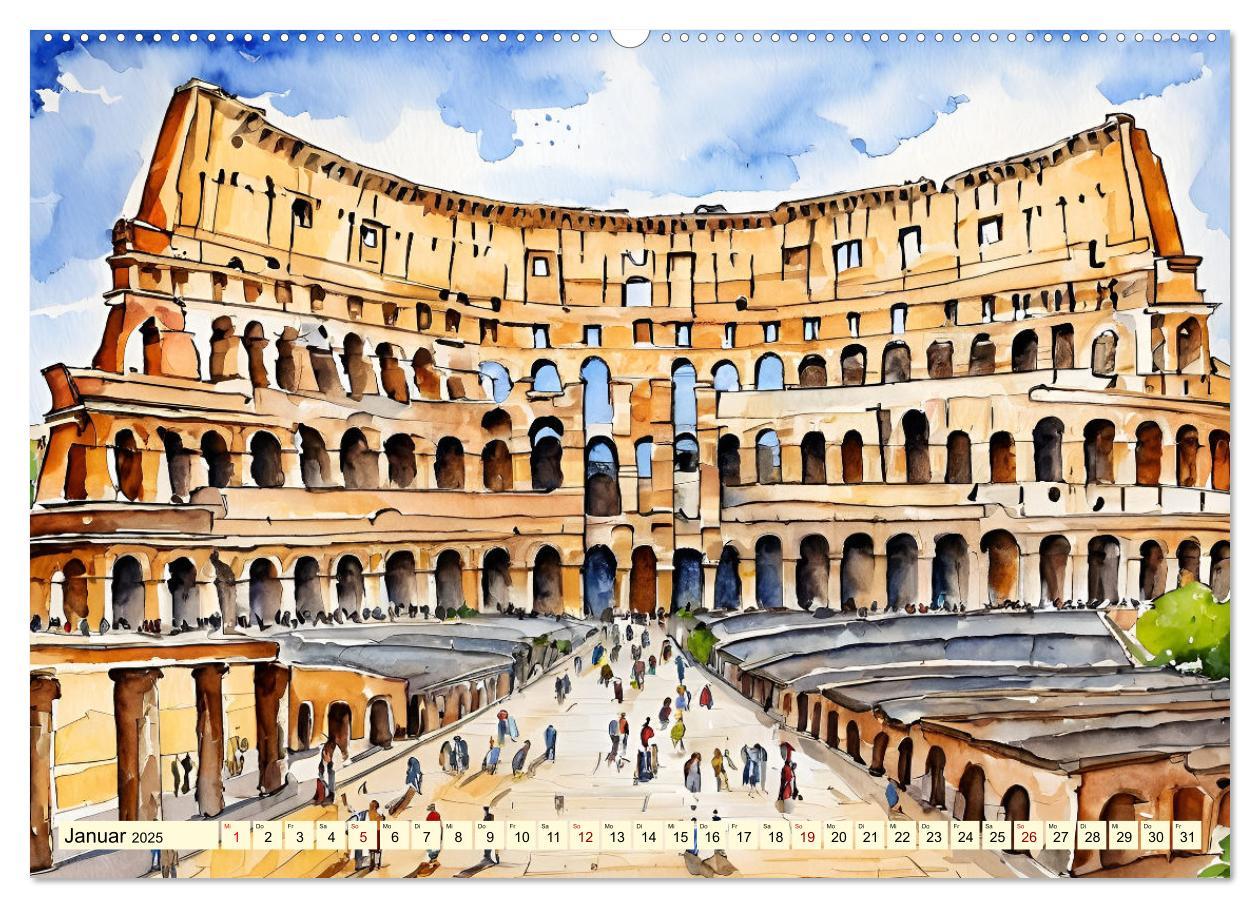 Bild: 9783457176375 | Italien - La dolce vita (Wandkalender 2025 DIN A2 quer), CALVENDO...