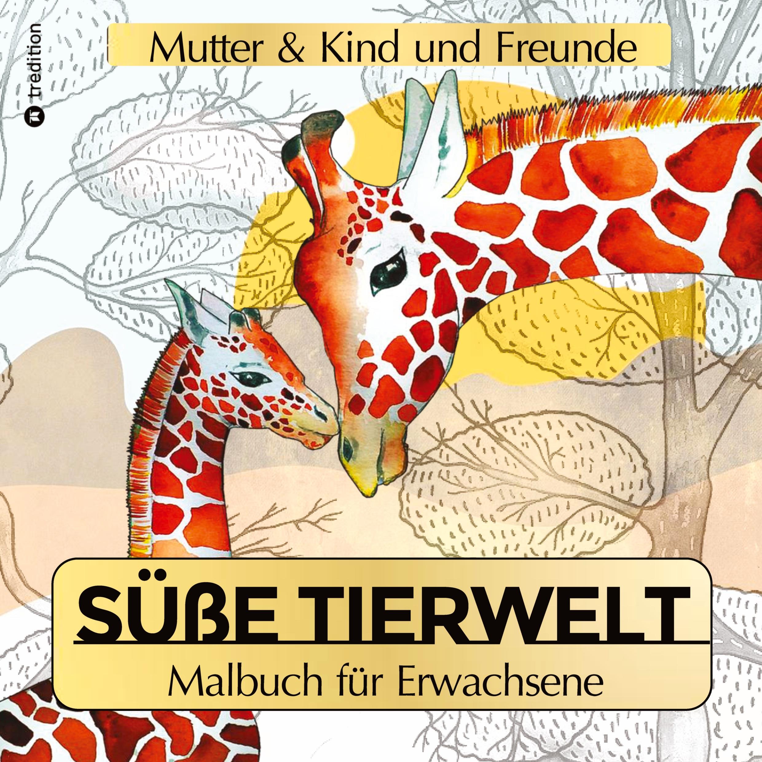 Cover: 9783384195722 | Tier Malbuch für Erwachsene - Tierwelt Waldtiere Tiere im Wald von...