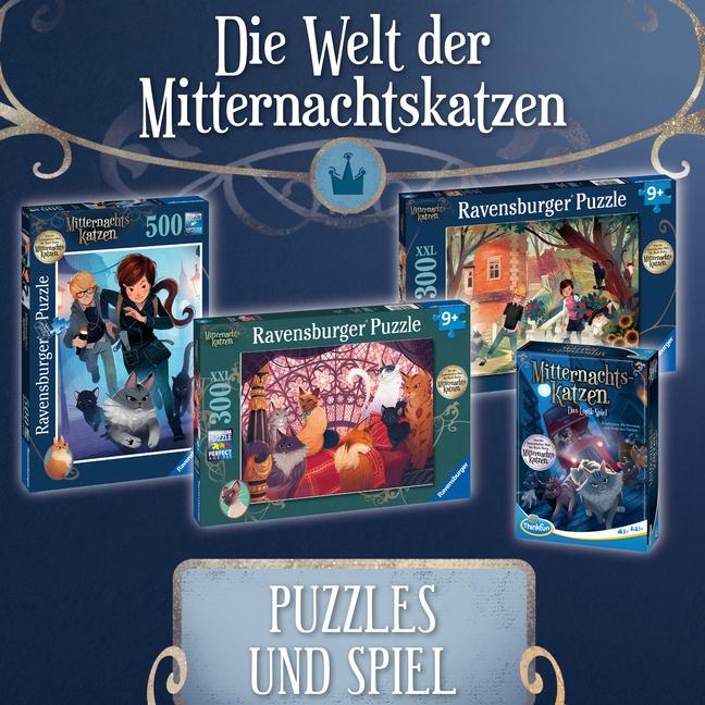 Bild: 9783473489176 | Ravensburger Malen nach Zahlen Mitternachtskatzen - 24 Motive - 24...