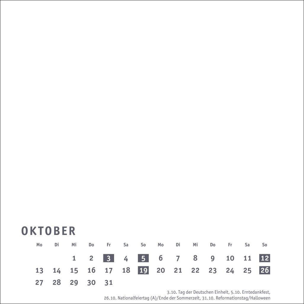 Bild: 9783756407866 | Premium-Bastelkalender weiß klein 2025 | Kalender | Spiralbindung