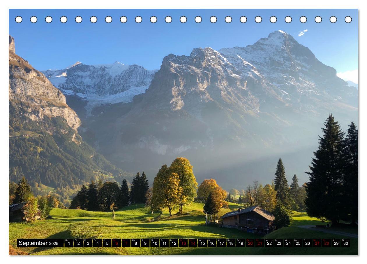 Bild: 9783383886775 | Grindelwald - Jungfrauregion Schweiz (Tischkalender 2025 DIN A5...