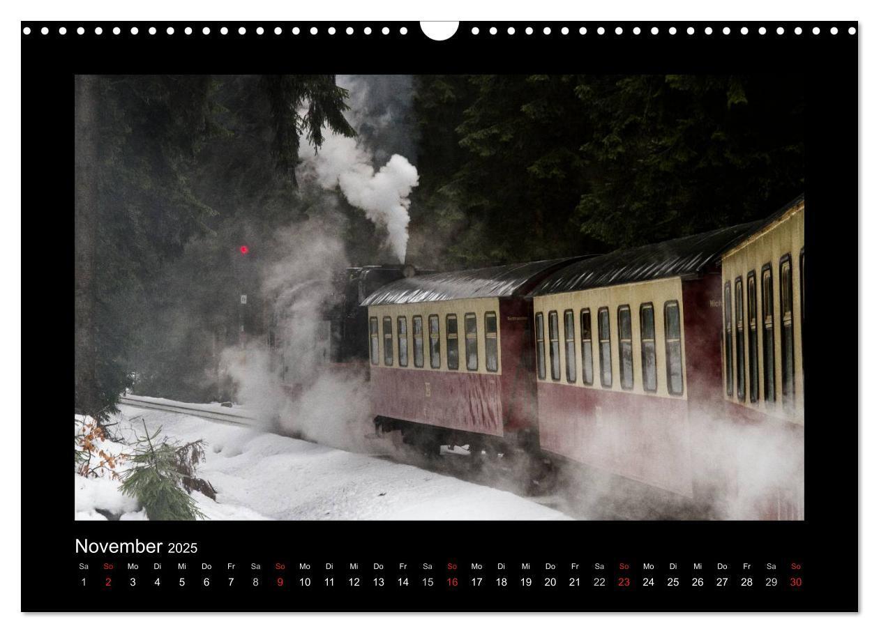 Bild: 9783435674060 | Dampferlebnis im Harz (Wandkalender 2025 DIN A3 quer), CALVENDO...