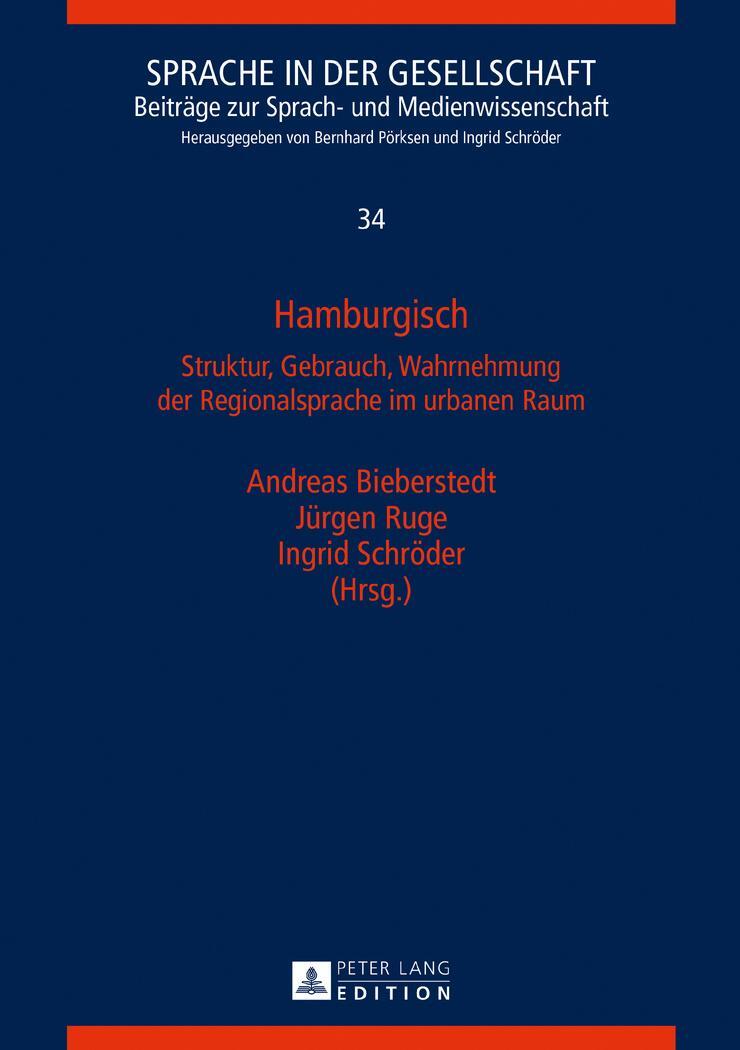 Cover: 9783631673898 | Hamburgisch | Andreas Bieberstedt (u. a.) | Buch | Deutsch | 2016