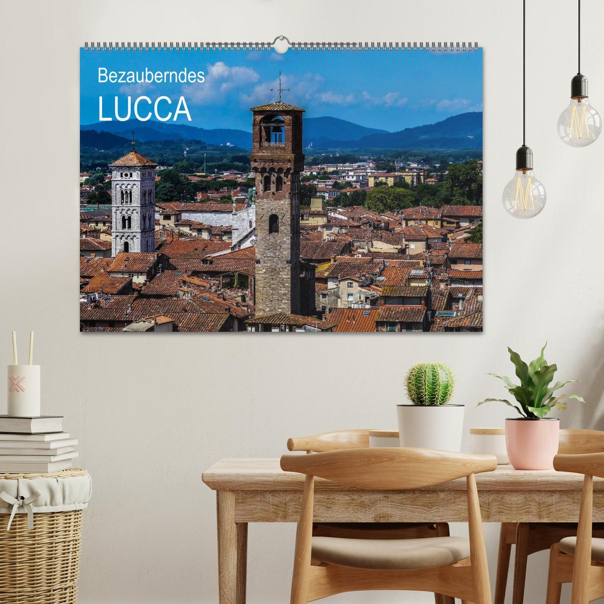 Bild: 9783435376940 | Bezauberndes Lucca (Wandkalender 2025 DIN A2 quer), CALVENDO...