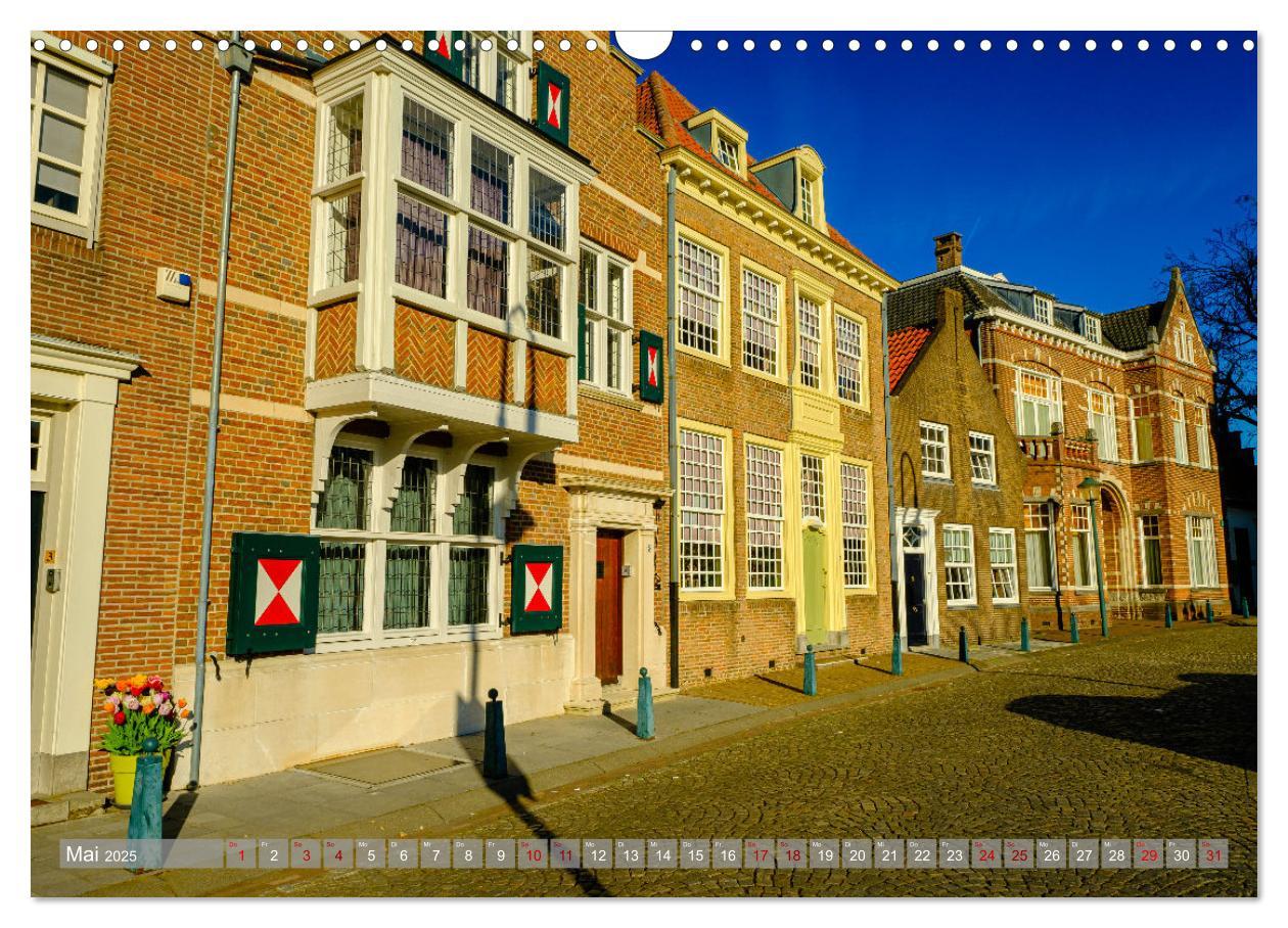 Bild: 9783383918100 | Ein Blick auf Hulst in Zeeland (Wandkalender 2025 DIN A3 quer),...