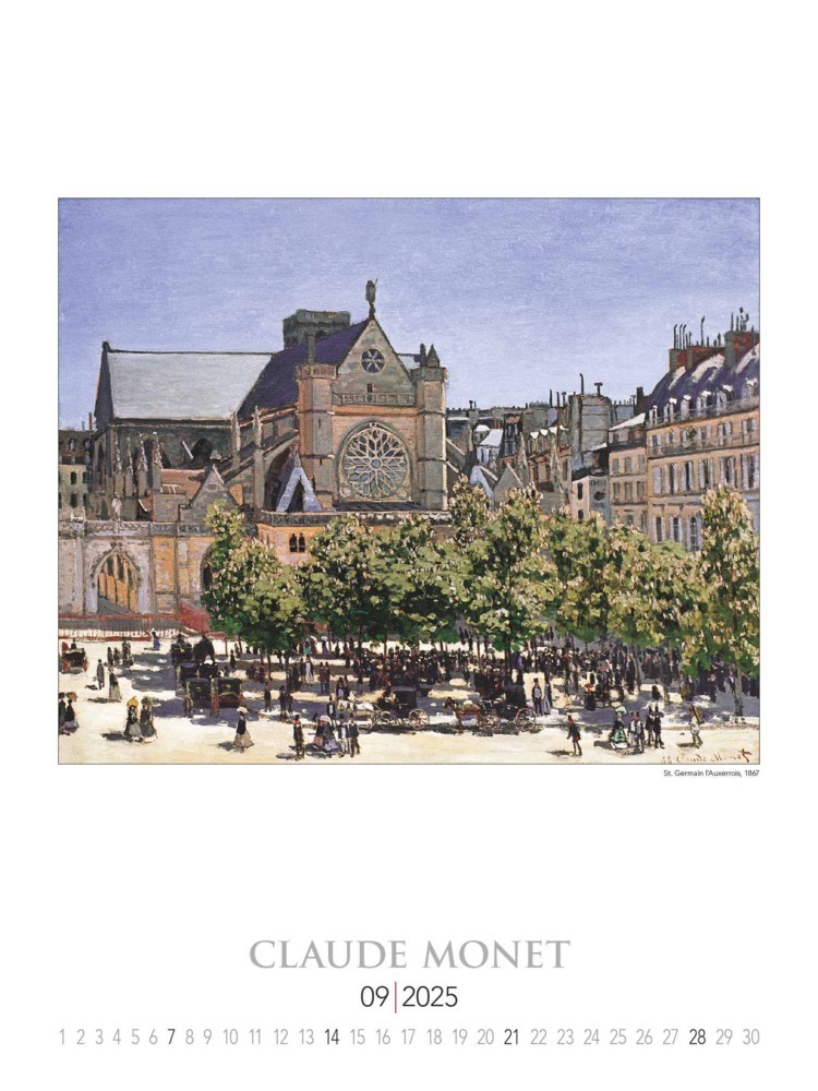 Bild: 4251732344016 | Alpha Edition - Claude Monet 2025 Bildkalender, 42x56cm,...