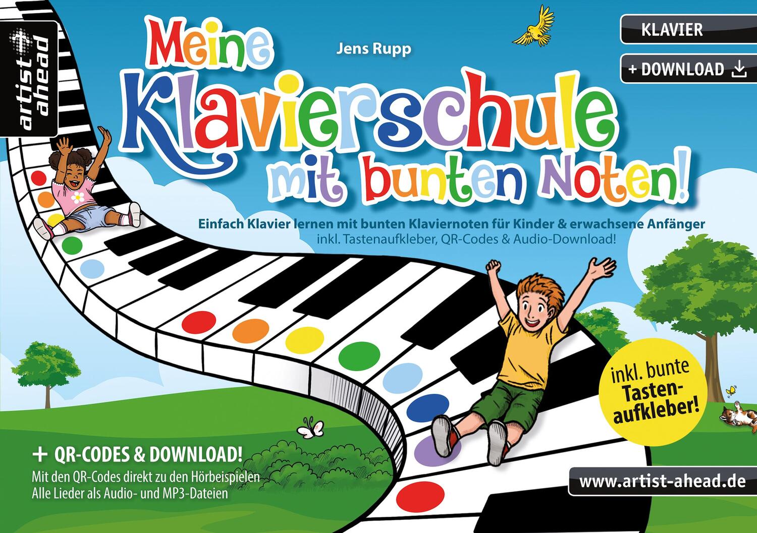 Cover: 9783866422209 | Meine Klavierschule mit bunten Noten! | Jens Rupp | Broschüre | 64 S.