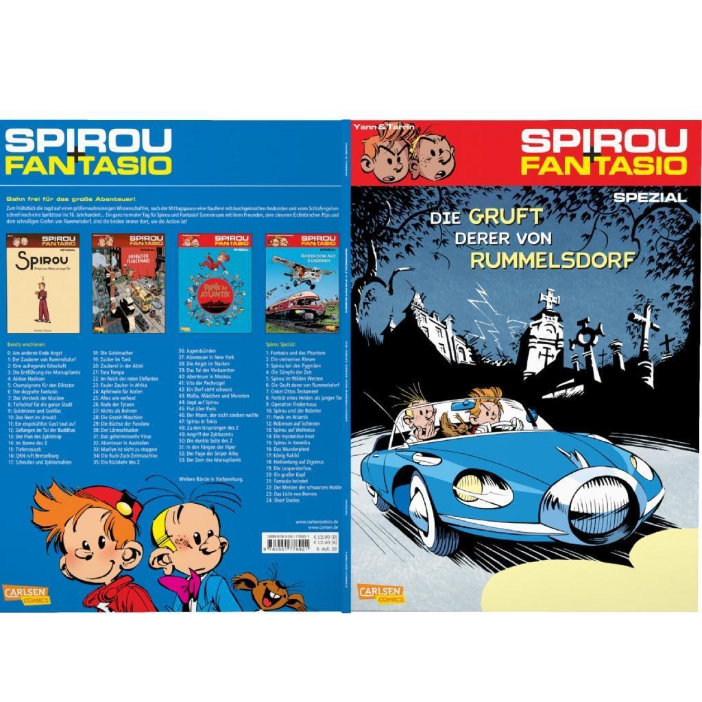 Bild: 9783551776921 | Spirou &amp; Fantasio Spezial 06: Die Gruft derer von Rummelsdorf | Buch