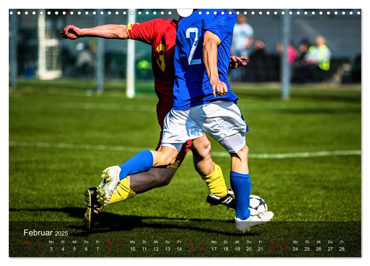 Bild: 9783383934520 | Fußball - pure Leidenschaft (Wandkalender 2025 DIN A3 quer),...