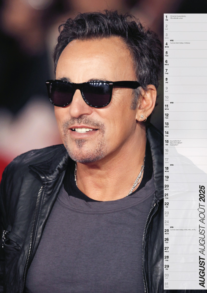 Bild: 9798893610826 | Bruce Springsteen Kalender 2025 | Kalender | 14 S. | Deutsch | 2025