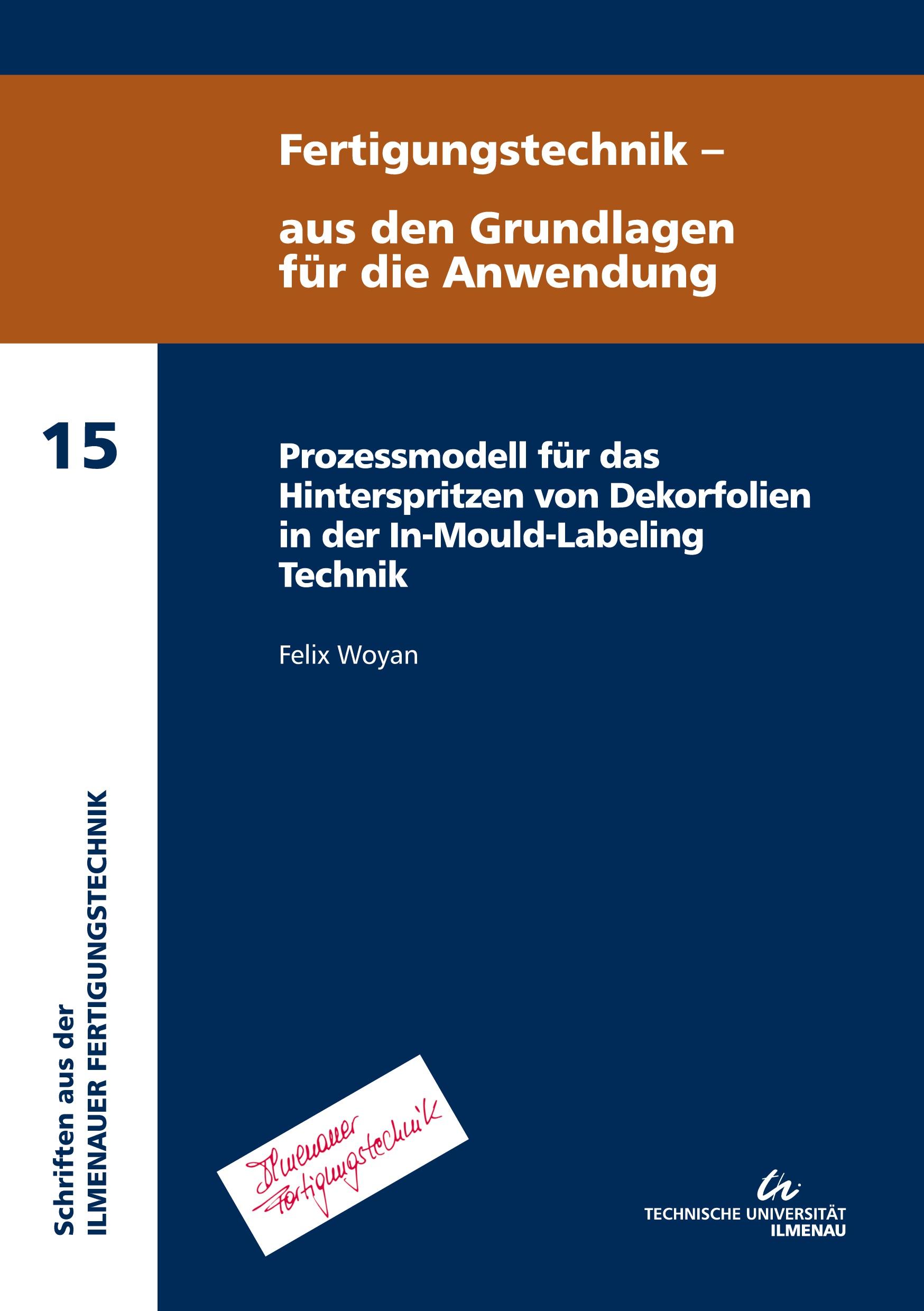 Cover: 9783863602628 | Prozessmodell für das Hinterspritzen von Dekorfolien in der...