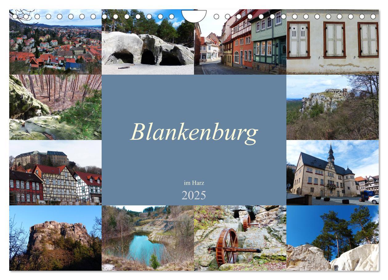 Cover: 9783435468867 | Blankenburg im Harz (Wandkalender 2025 DIN A4 quer), CALVENDO...