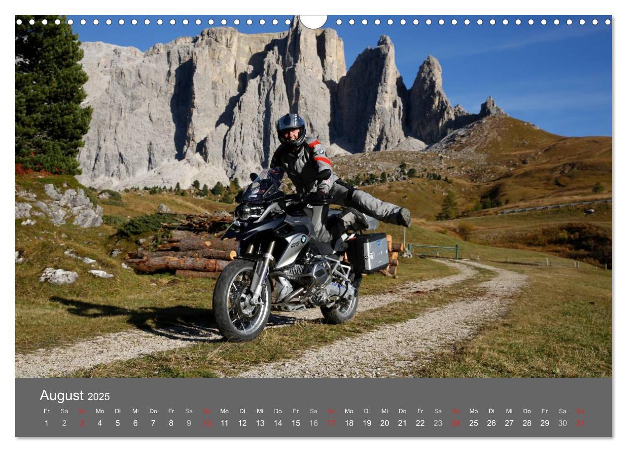 Bild: 9783435521463 | Freude an - Spaß mit der BMW GS (Wandkalender 2025 DIN A3 quer),...