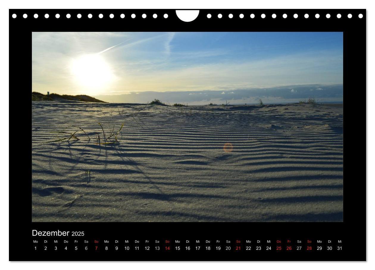 Bild: 9783435492909 | Juist ¿ Insel im Wattenmeer (Wandkalender 2025 DIN A4 quer),...