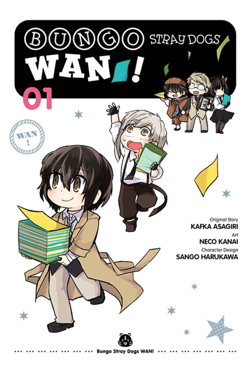 Cover: 9781975340278 | Bungo Stray Dogs: Wan!, Vol. 1 | Neco Kanai | Taschenbuch | Englisch