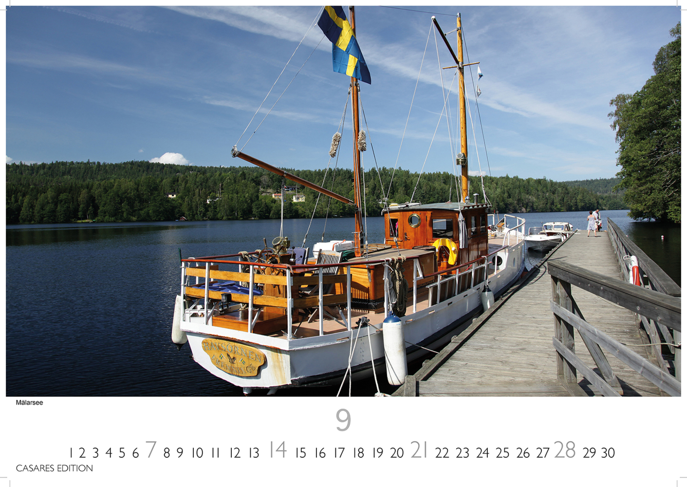 Bild: 9781835241943 | Schweden 2025 L 35x50cm | Kalender | 14 S. | Deutsch | 2025