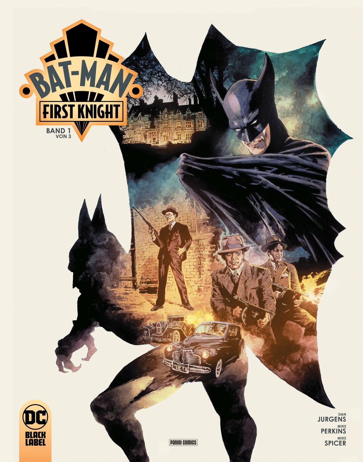 Cover: 9783741640124 | Bat-Man: First Knight | Bd. 1 (von 3) | Dan Jurgens (u. a.) | Buch