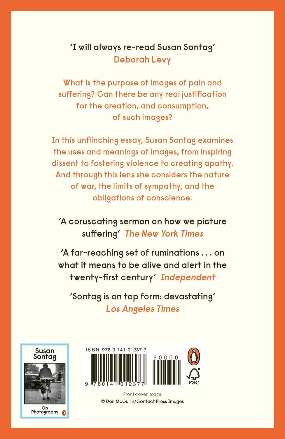 Rückseite: 9780141012377 | Regarding the Pain of Others | Susan Sontag | Taschenbuch | 117 S.