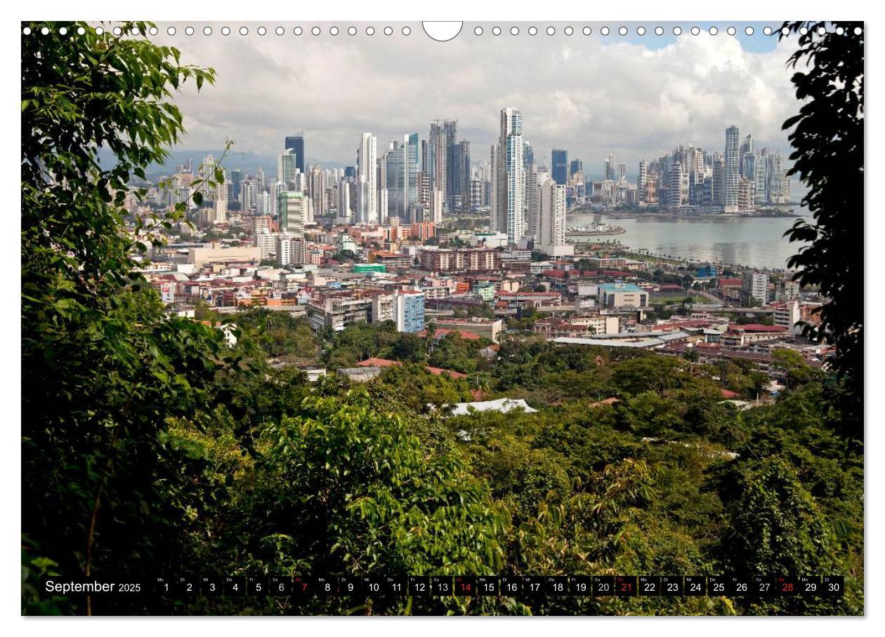 Bild: 9783435720262 | Panama Stadt (Wandkalender 2025 DIN A3 quer), CALVENDO Monatskalender