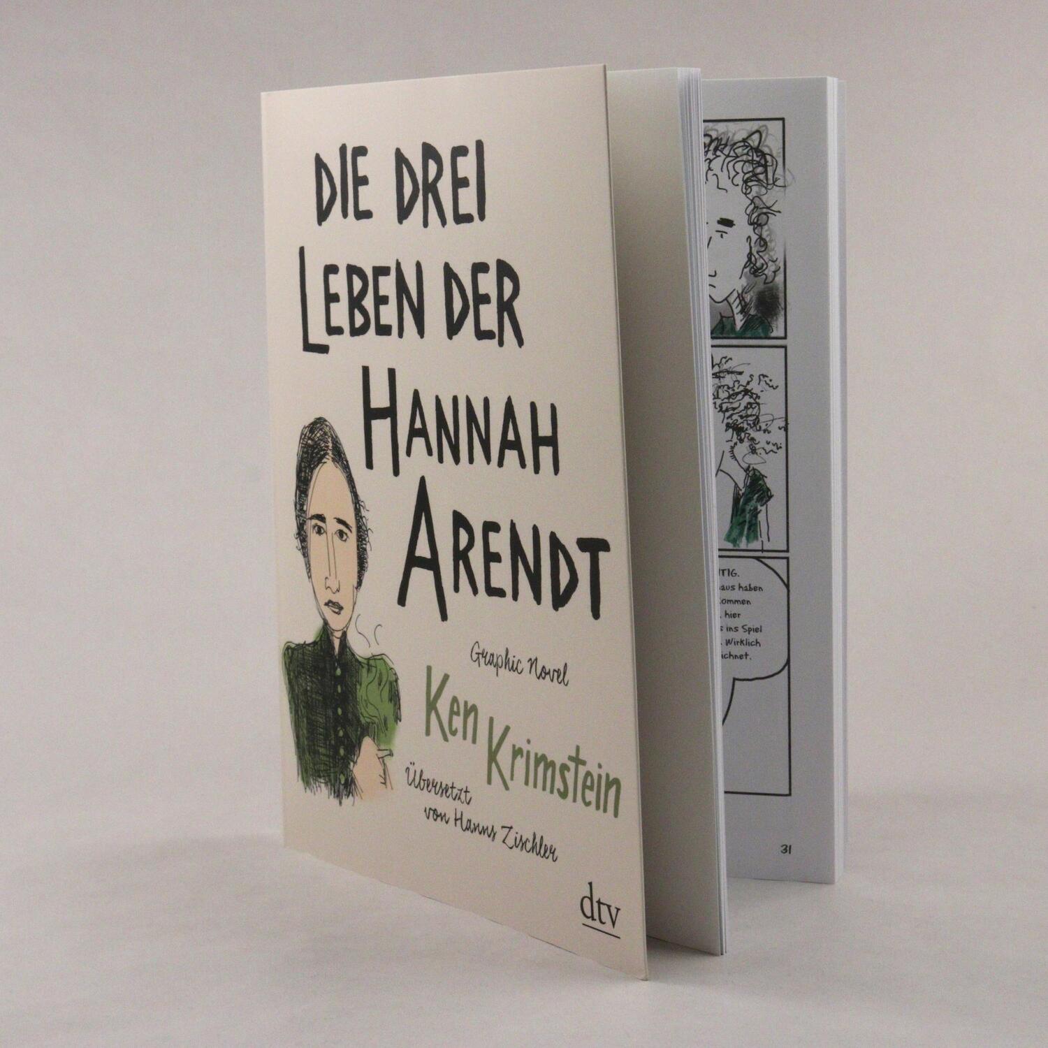 Bild: 9783423282086 | Die drei Leben der Hannah Arendt | Ken Krimstein | Taschenbuch | 2019