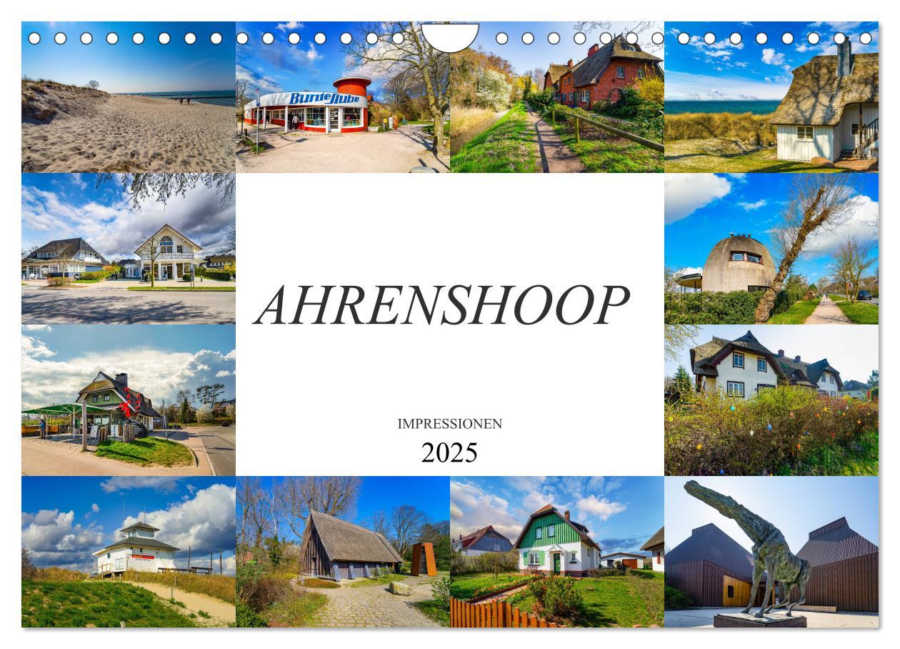 Cover: 9783435239184 | Ahrenshoop Impressionen (Wandkalender 2025 DIN A4 quer), CALVENDO...