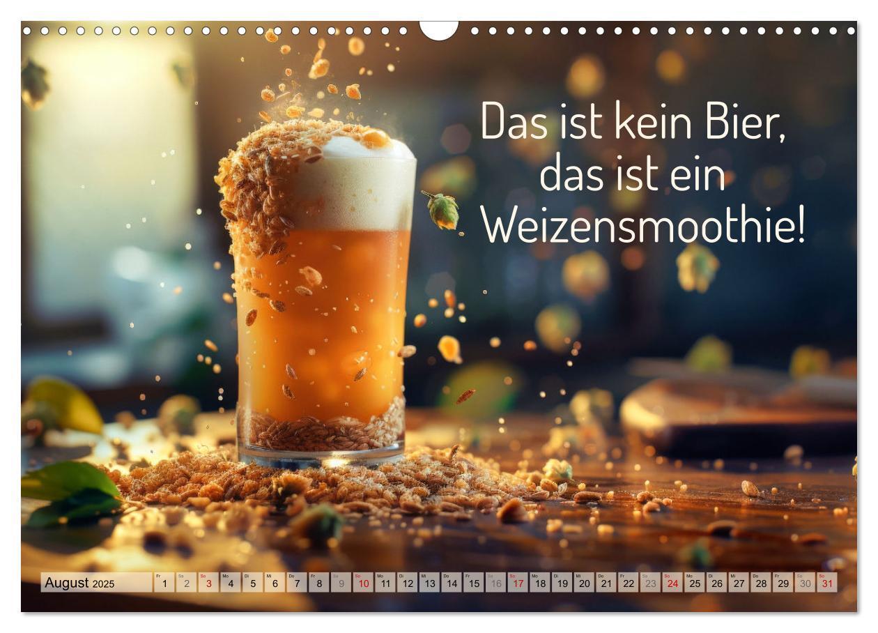 Bild: 9783383783982 | Ich brauch mehr Vitamin Bier (Wandkalender 2025 DIN A3 quer),...