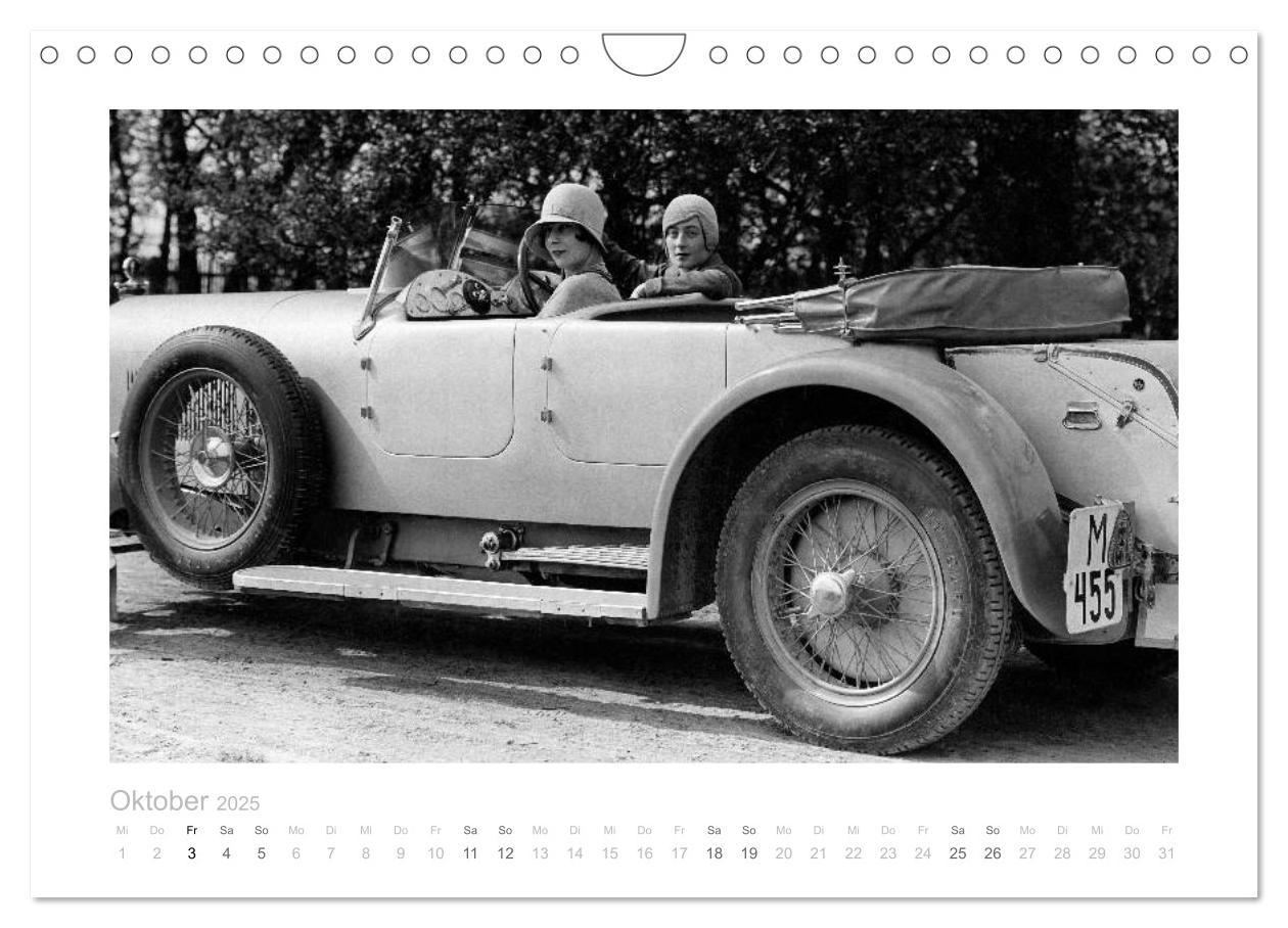 Bild: 9783435447657 | Luxus Oldtimer - Mercedes (Wandkalender 2025 DIN A4 quer), CALVENDO...