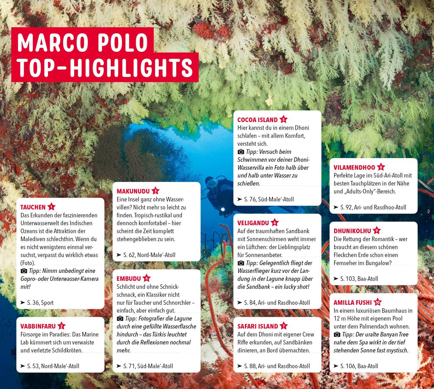 Bild: 9783829750318 | MARCO POLO Reiseführer Malediven | Silke Timmer (u. a.) | Taschenbuch